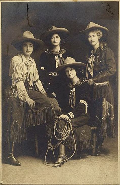 Girls Of Western United States In The Early 20th Century The Real Cowgirls Of American West