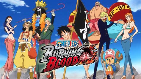 One Piece Burning Blood All Characters Gameplay Straw Hat Pirates