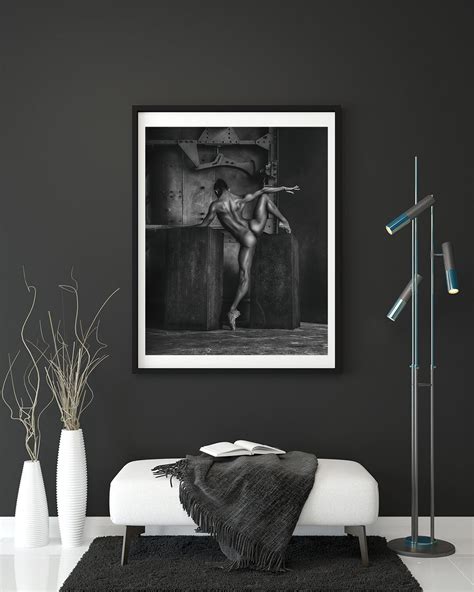 Poster Black And White Photography Art Nude Artistic Nude Etsy