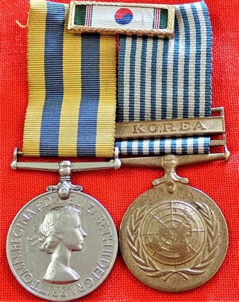 Royal Australian Navy Korean War Medal Pair J T Kennedy Hmas Anzac 2