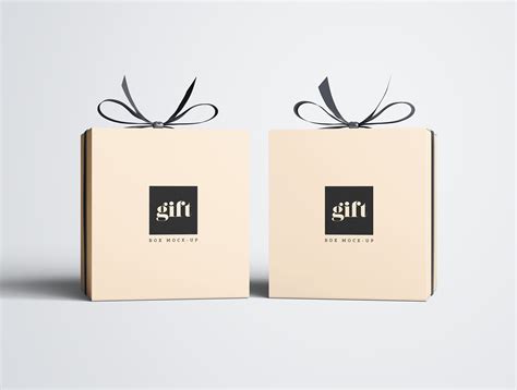 Download Gift Box Mockup