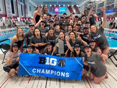 Ohio State Wins Third B1g Womens Swimming And Diving Championship In A Row
