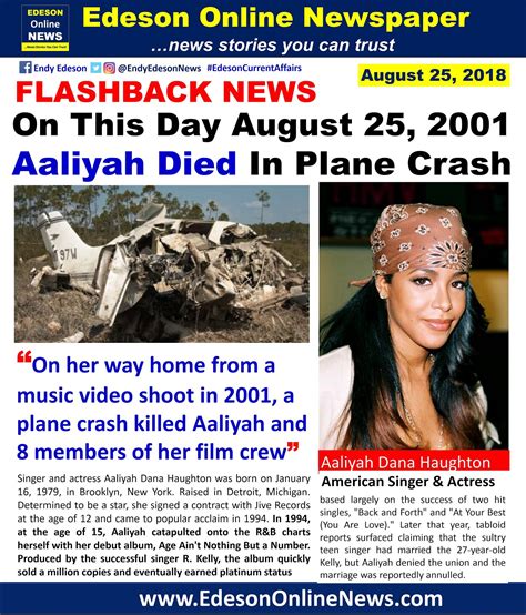 Aaliyah Death Photos