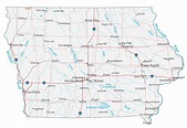 Cities In Iowa Map