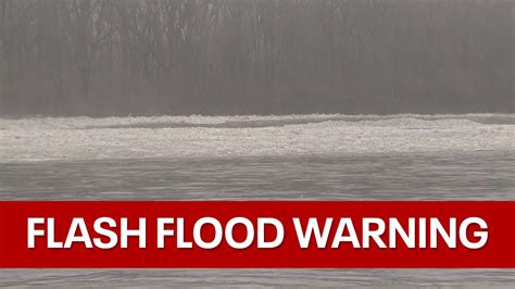 Flash Flood Warning Issued Amid Kankakee River Water Level Concerns