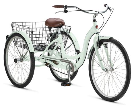 schwinn meridian adult tricycle 26 inch wheels rear storage basket mint