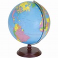 World Globe | 12 Inch Desktop Atlas with Antique Stand | Earth with ...