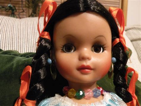 13 Dolly Tipicas Vinyl Mexican Doll In Beautiful Dress 1808276366