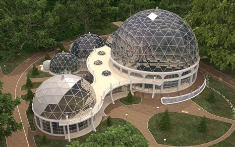 Modernization Of The Botanical Garden Vikingdome Dome Building