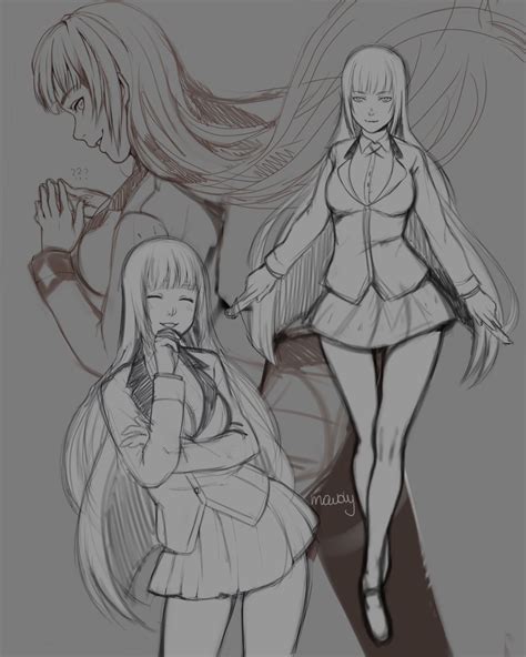 Kakegurui Yumeko Jabami Sketch By Mavoly On Deviantart Deviantart