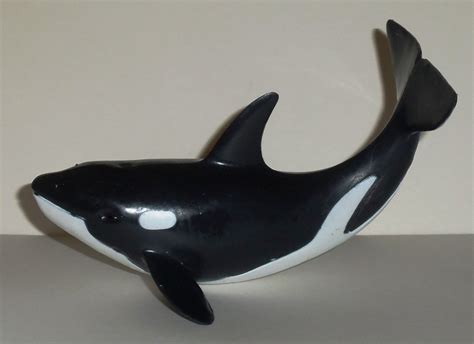Planet Earth Toys Killer Whale Pvc Figure 2008 Orca Loose Used