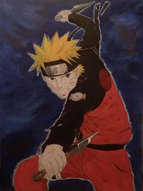 Uzumaki Naruto Canvas By Giichie Takeshi On Deviantart