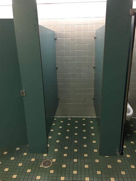 This Bathroom Has A Stall With No Toilet Or Plumbing R Mildlyinteresting