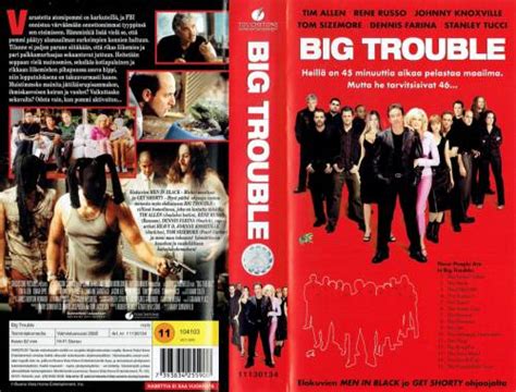 Big Trouble 2002 Director Barry Sonnenfeld Vhs Buena Vista Home