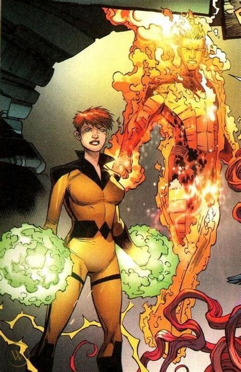 iceman and sunfire vs human torch and crystal battles comic vine