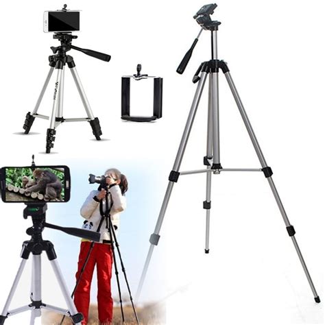 Professional Folding Camera Tripod Stand Holder For Cellphone Iphone