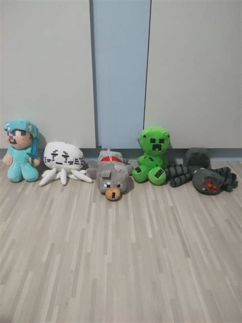 Minecraft Soft Toy Collection Hobbies And Toys Toys And Games On Carousell