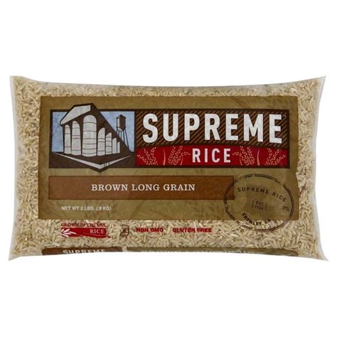 Supreme Rice Brown Rice Long Grain 2 Lb Delivery Or Pickup Near Me