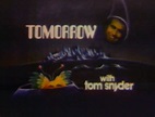 Classic Television Showbiz: The Tomorrow Show with Tom Snyder with ...