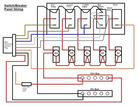 Marine V Switch Panel Wiring Diagram