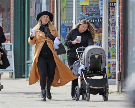 pregnant frankie essex looks stylish on day out ahead of twin s birth after revealing gender