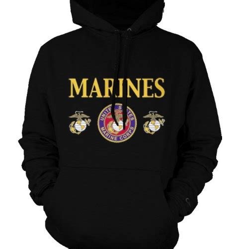 United States Marine Corps Mens Marines Sweatshirt Usmc Portal Emblem