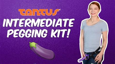 tantus pegging kit sex toy review with alice little youtube