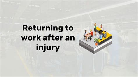 Return To Work After Injury The Work Injury Site