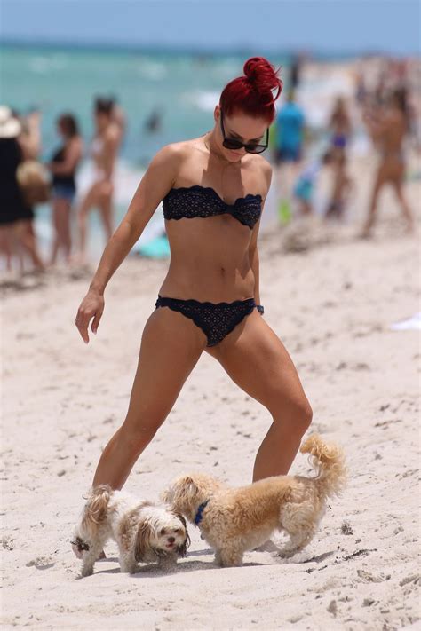 SHARNA BURGESS In Bikini At A Beach In Miami 06 01 2018 HawtCelebs