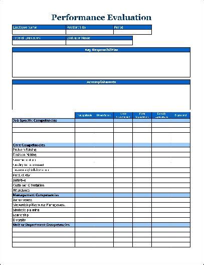 Dump paper forms to use any of our free online evaluation form template samples for training & training evaluation, course evaluation, employee evaluation, customer evaluation forms are often termed necessary during a product release, a service rendered, a training program, and getting. Free Basic Performance Evaluation from Formville