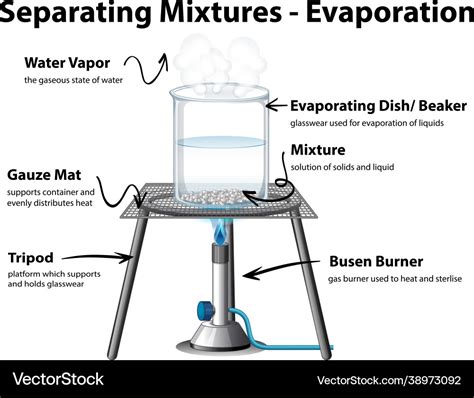 Evaporation Diagram Chemistry