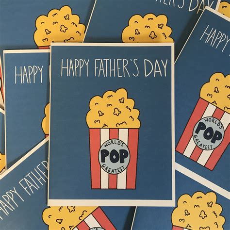 Worlds Greatest Pop Fathers Day Card In 2020 Cool Cards Happy