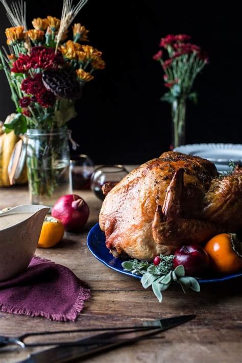 Herb And Butter Roasted Turkey Half Baked Harvest Recipe Roasted
