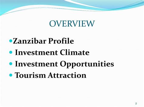 Ppt Zanzibar Investment Promotion Authority Zipa Powerpoint