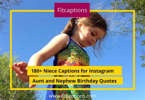 200 Cute Niece Captions For Instagram Fitcaptions