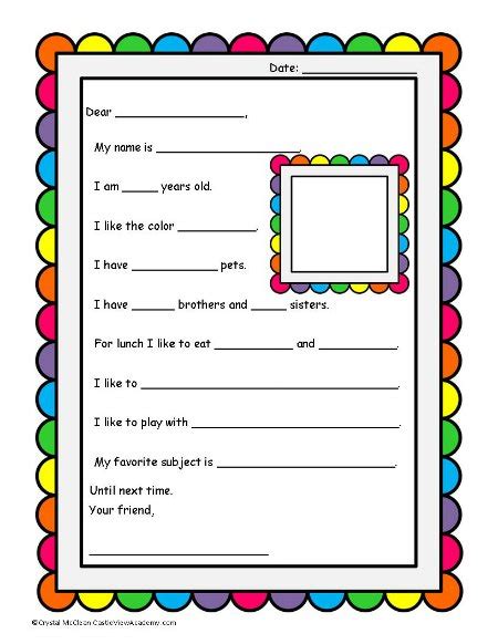 Free Printable Pen Pal Paper Get What You Need For Free