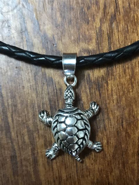 Turtle Pendant Necklace Moveable Darcizzle Offshore