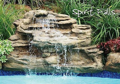 Spirit Swimming Pool Waterfalls Kit In Ground Pool