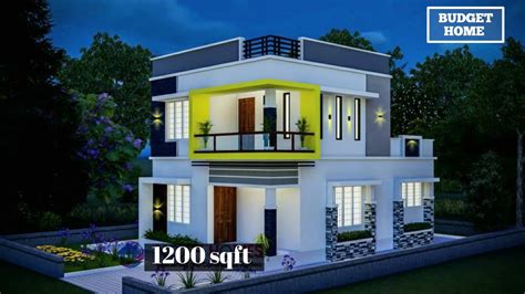 1200 Sq Ft Double Floor House Design Low Budget Home 3 Bhk 16