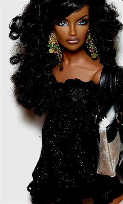 Pin By Laura S On Barbie One Of A Kind Pretty Black Dolls