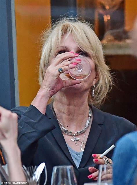 Joanna Lumley Channels Absolutely Fabulous Role Patsy Stone As She