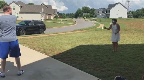 couple strikes out during hilarious gender reveal fail