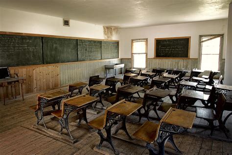 Victorian Old West Classroom Photograph By Daniel Hagerman