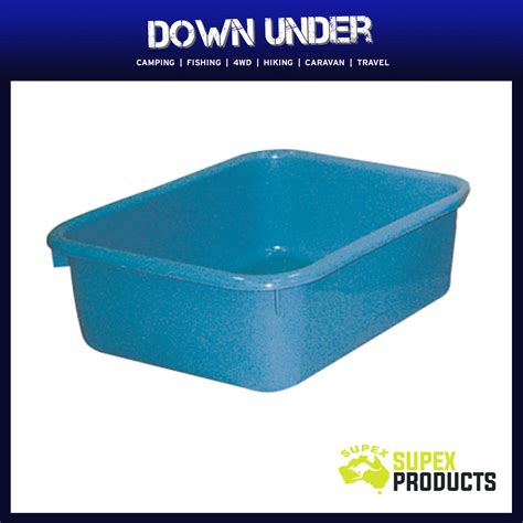 supex rectangular plastic basin 9l