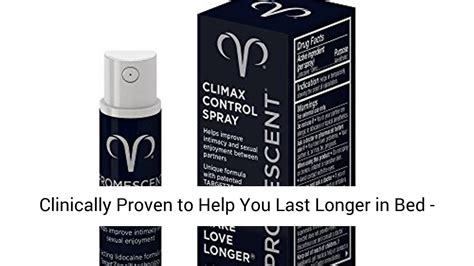 promescent desensitize delay spray for men clinically helps you last longer in bed promescent