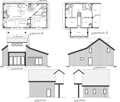 House Plan And Elevation