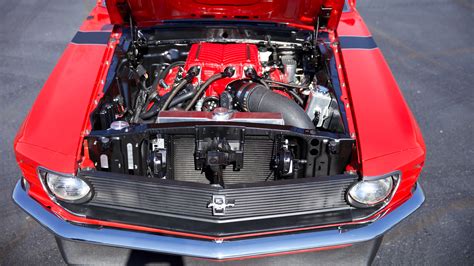 1970 Mustang With A Supercharged 50 L Coyote V8 03 Engine Swap Depot
