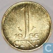I often get the question: Nederland 1 cent 1966 verguld - Processed coins - Catawiki