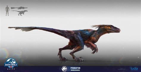 Artstation Jurassic World Pyroraptor Quetzalcoatlus Gryposuchus