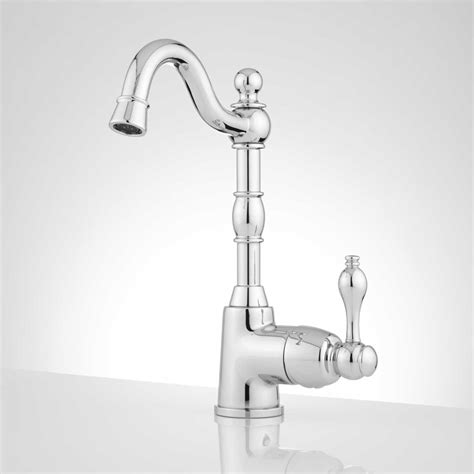 This type of faucet has a sprayer head that is removed from the base of the if the pull out kitchen faucet is leaking at the spout, the problem is generally the aerator head. Moccasin Single Hole Kitchen Faucet - Polished Chrome ...